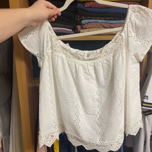 White Francesca’s Top NWOT